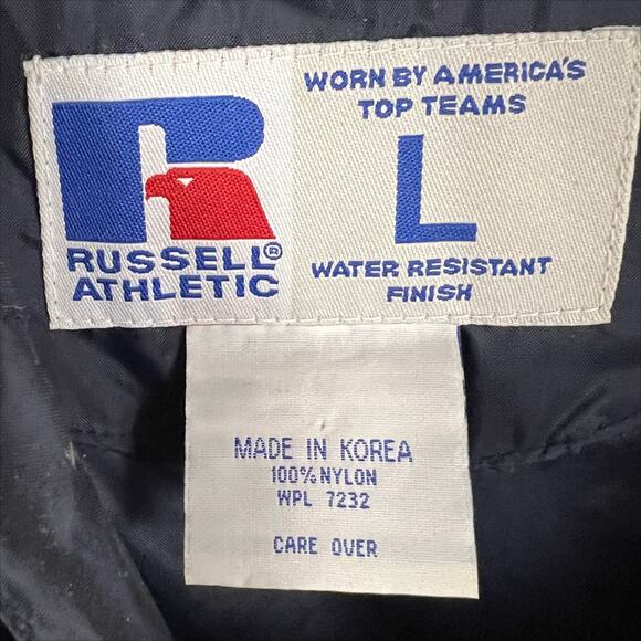 Vintage Y2K Navy Blue ECU East Carolina University Windbreaker Jacket Size Large - Picture 5 of 5